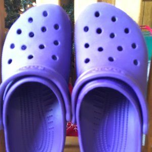 Purple CROCS